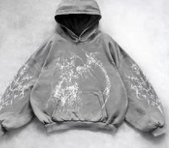 Hooded Printed Hip Hop Y2G Streetwear Sweatshirt